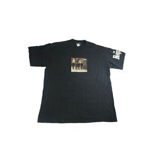 The Beatles 1991 Apple corps single stitch black Tshirt vintage front & back log